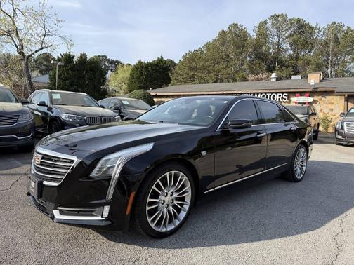 Black 2018 Cadillac CT6 3.6L Luxury