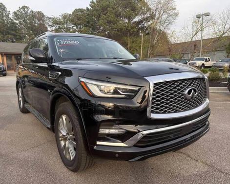 Black 2018 INFINITI QX80 Base