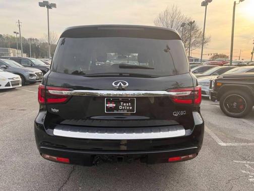Black 2018 INFINITI QX80 Base