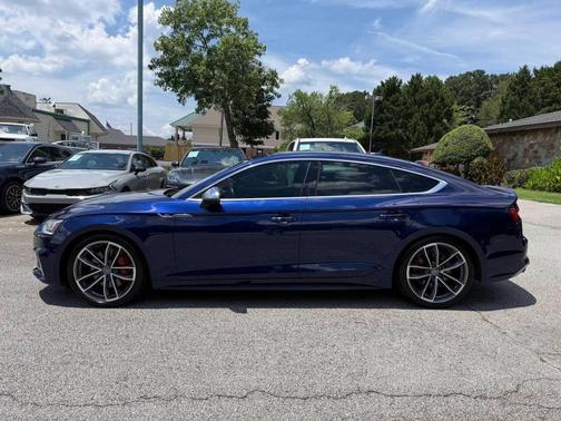 Blue 2018 Audi S5 3.0T Premium Plus