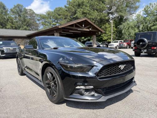 Shadow Black 2016 Ford Mustang EcoBoost Premium