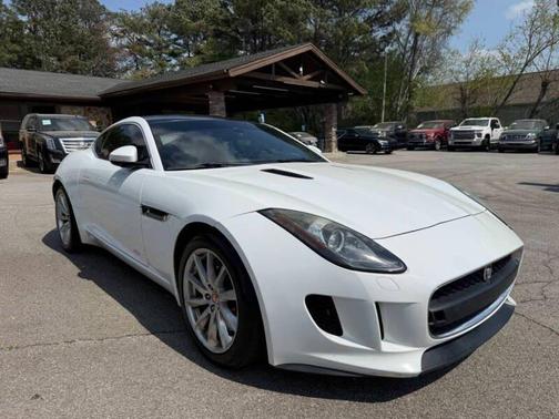 White 2015 Jaguar F-TYPE Base 2dr Coupe