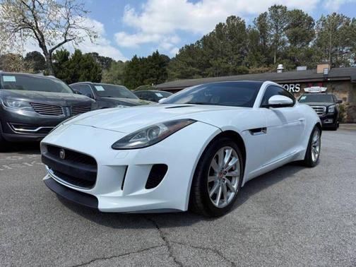White 2015 Jaguar F-TYPE Base 2dr Coupe