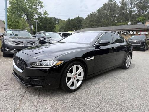 Black 2017 Jaguar XE 25t Prestige