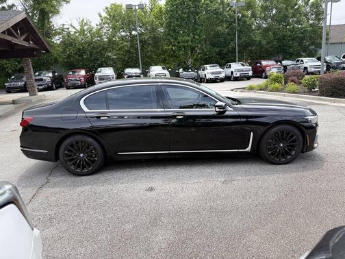 Black 2020 BMW 740 740i 4dr Sedan