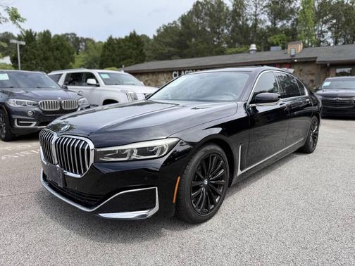 Black 2020 BMW 740 740i 4dr Sedan