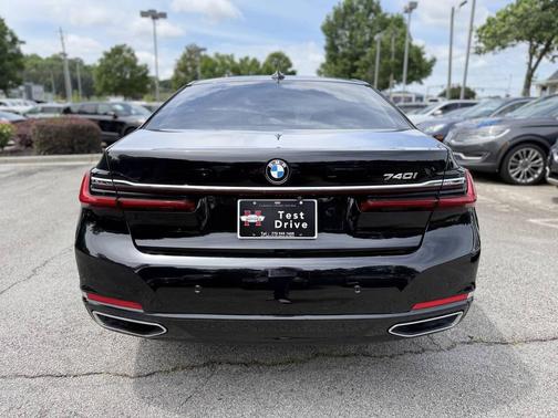 Black 2020 BMW 740 740i 4dr Sedan