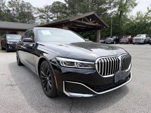Black 2020 BMW 740 740i 4dr Sedan