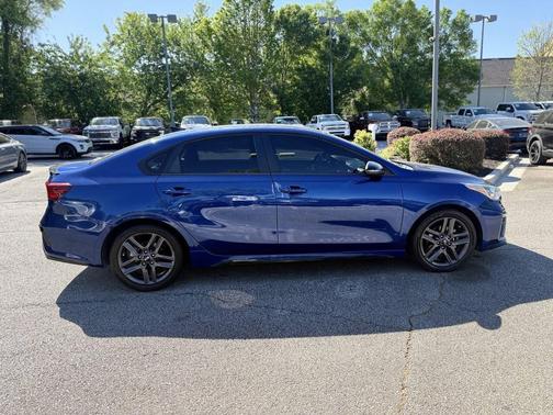 Blue 2021 Kia Forte GT-Line