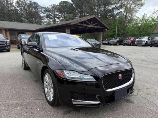 Black 2018 Jaguar XF 35t Premium