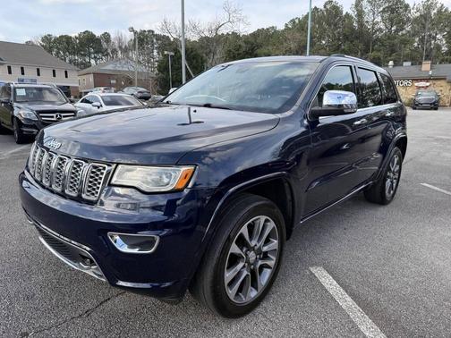 True Blue Pearlcoat 2017 Jeep Grand Cherokee Overland