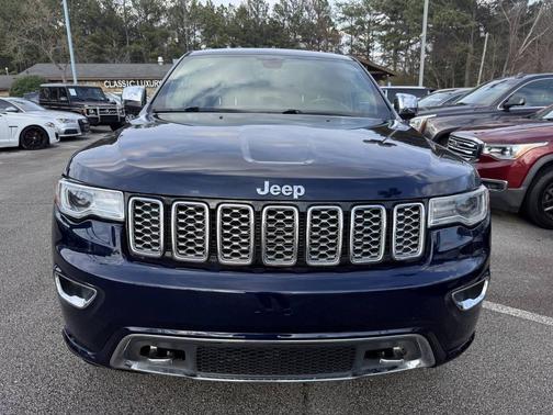 True Blue Pearlcoat 2017 Jeep Grand Cherokee Overland