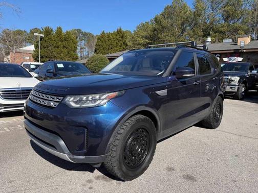 Blue 2017 Land Rover Discovery HSE LUXURY