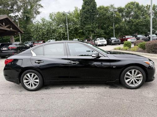 Black 2015 INFINITI Q50 Premium