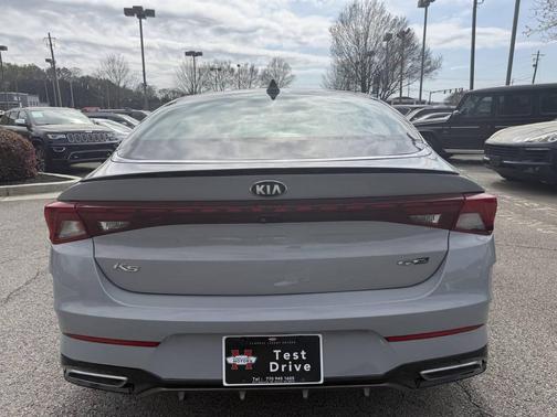 Wolf Gray 2021 Kia K5 GT-Line