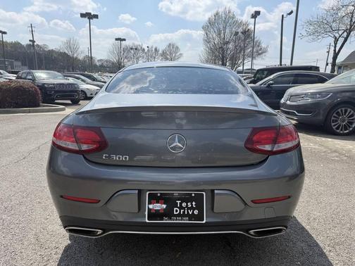 Gray 2017 Mercedes-Benz C-Class C 300 2dr Coupe