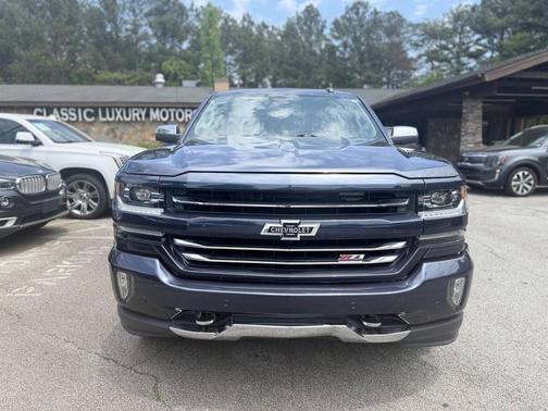Blue 2018 Chevrolet Silverado 1500 LTZ