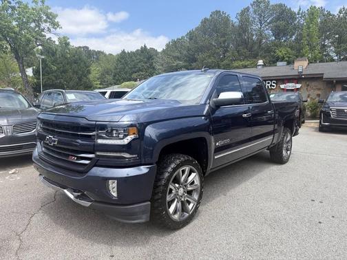 Blue 2018 Chevrolet Silverado 1500 LTZ
