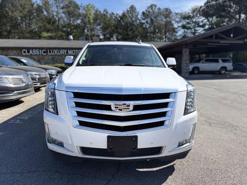 Crystal White Tricoat 2016 Cadillac Escalade ESV Premium