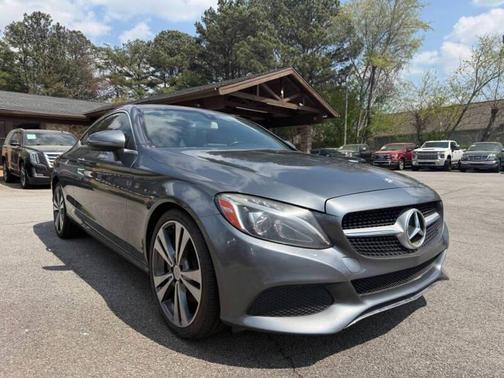 Gray 2017 Mercedes-Benz C-Class C 300 2dr Coupe