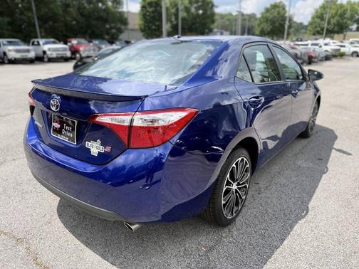 Blue Crush Metallic 2014 Toyota Corolla S Plus