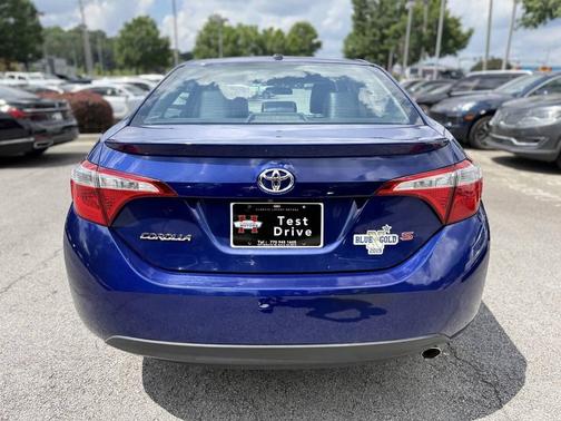 Blue Crush Metallic 2014 Toyota Corolla S Plus