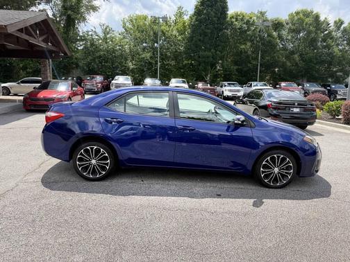 Blue Crush Metallic 2014 Toyota Corolla S Plus