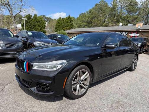 Black 2017 BMW 750 I