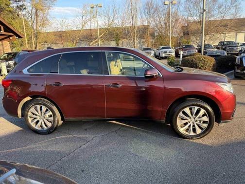 Maroon 2014 Acura MDX 3.5L