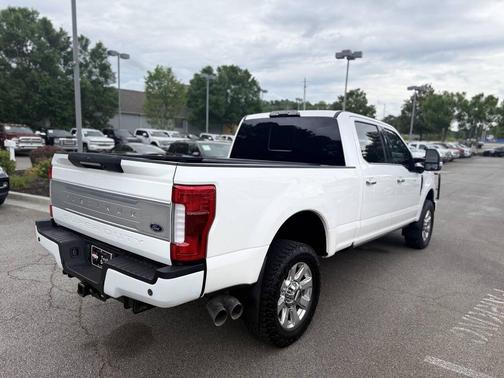 White Platinum Metallic Tri-Coat 2019 Ford F-250 Platinum