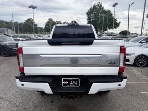 White Platinum Metallic Tri-Coat 2019 Ford F-250 Platinum