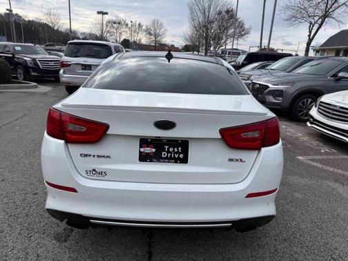White 2014 Kia Optima SXL Turbo