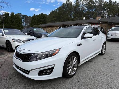 White 2014 Kia Optima SXL Turbo