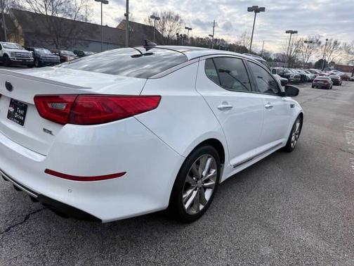 White 2014 Kia Optima SXL Turbo