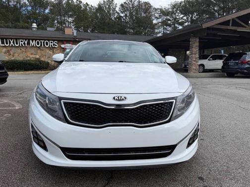 White 2014 Kia Optima SXL Turbo