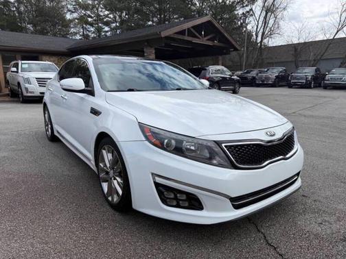 White 2014 Kia Optima SXL Turbo