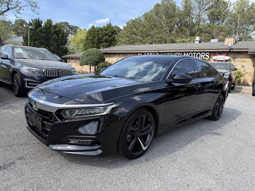 Crystal Black Pearl 2018 Honda Accord Sport