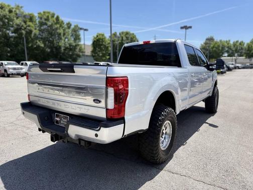 Silver 2017 Ford F-250 Platinum