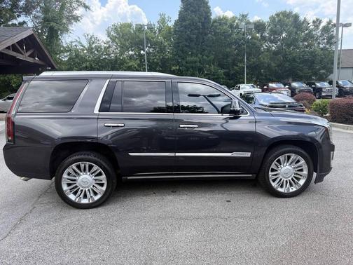 Gray 2017 Cadillac Escalade Platinum