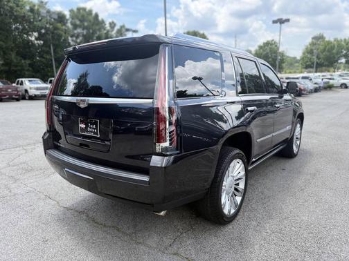 Gray 2017 Cadillac Escalade Platinum