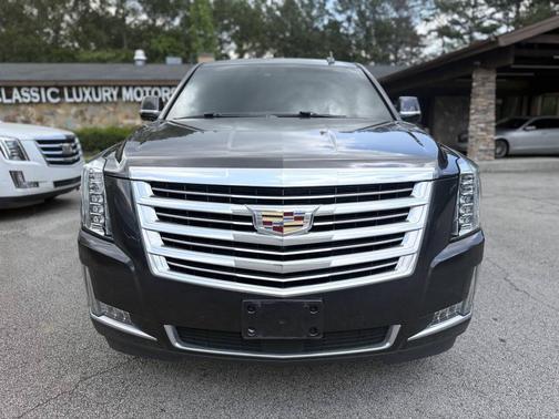 Gray 2017 Cadillac Escalade Platinum