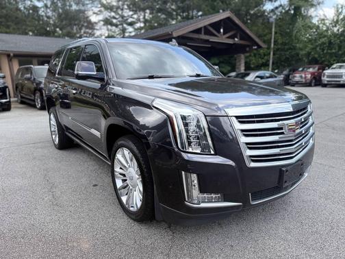 Gray 2017 Cadillac Escalade Platinum