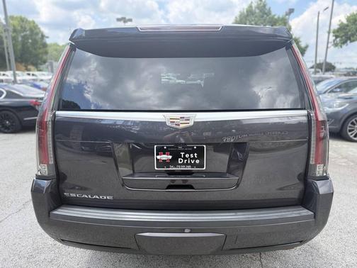 Gray 2017 Cadillac Escalade Platinum