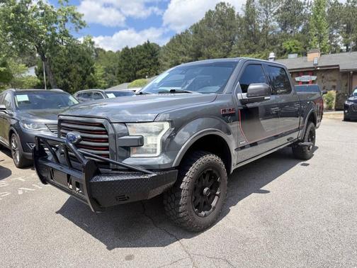 Gray 2016 Ford F-150 Lariat