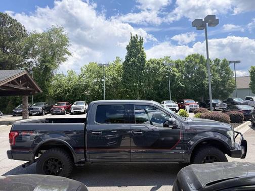 Gray 2016 Ford F-150 Lariat