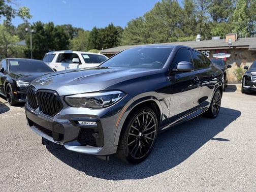 Gray 2021 BMW X6 sDrive40i