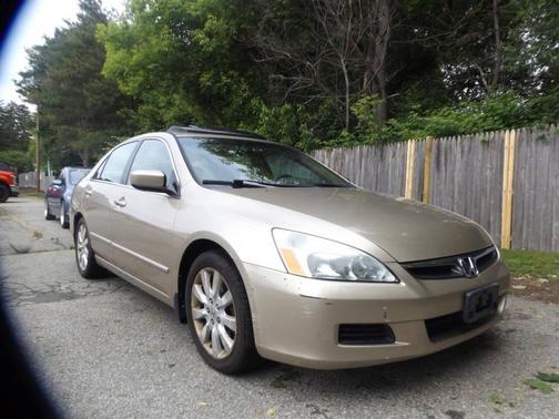 Tan 2007 Honda Accord EX-L