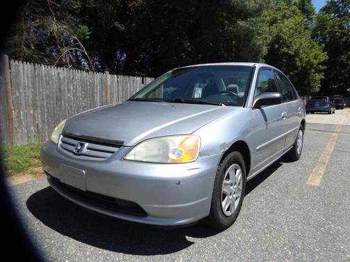 Satin Silver Metallic 2003 Honda Civic LX
