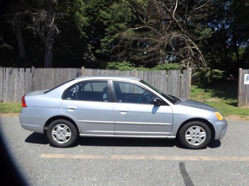 Satin Silver Metallic 2003 Honda Civic LX