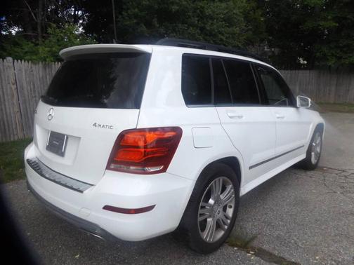 White 2014 Mercedes-Benz GLK-Class GLK 350 4MATIC